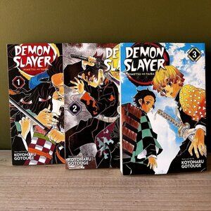 Demon Slayer Manga Vol.1-3